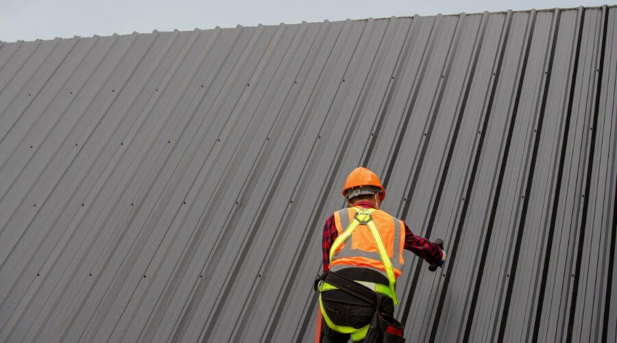 Professional metal roof installation services in Bolton, MA